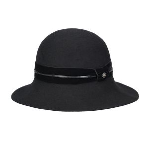 MODA | Cappello a cloche da donna con bordo in velluto
