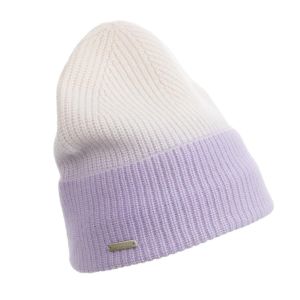 SEEBERGER | Berretto in cashmere da donna con risvolto colorato