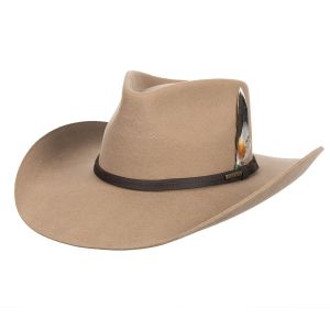 STETSON | Cappello western idrorepellente in lana e cashmere