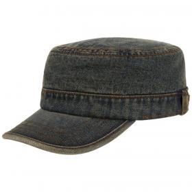 STETSON | Army Cap Denim Cubano in cotone