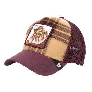 GOORIN | motivo: King trucker cap visiera cap plaid flanella berretto da baseball