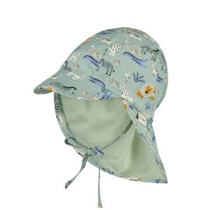 STERNTALER | Cappello con visiera per bambini con paracollo e nastro da annodare