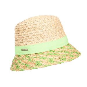 SEEBERGER | Cappello da pesca estivo da donna in tessuto di carta