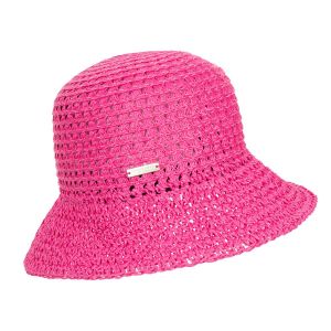 SEEBERGER | Cappello da pesca estivo da donna in carta all\'uncinetto