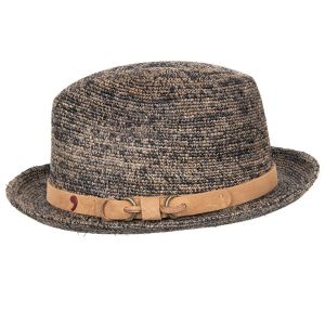 ALFONSO D�ESTE | Cappello all\'uncinetto in paglia