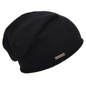 SEEBERGER | Cuffia da donna Headsock realizzato in delicato filato con paillettes