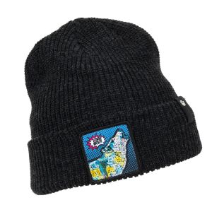 GOORIN | Motivo: THE POPART LONE WOLF BEANIE cuffia in maglia con risvolto