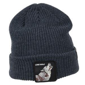 GOORIN | Motivo: THE LONE WOLF BEANIE - Berretto lavorato a maglia con risvolto