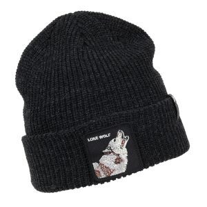 GOORIN | Motivo: THE LONE WOLF BEANIE - Berretto lavorato a maglia con risvolto