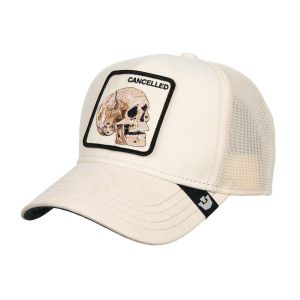 GOORIN | Motivo: SUEDE CANCELLED SKULL TRUCKER Cappellino da baseball