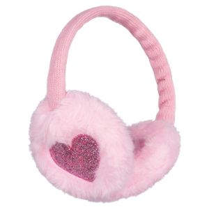BARTS | Glimmara paraorecchie con cuore e pelliccia sintetica regolabili per donne e ragazze