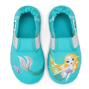 NANGA | Pantofole da bambina "La Sirenetta" in cotone