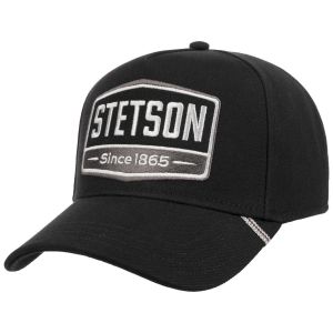 STETSON | Cappellino da baseball sportivo in cotone con logo