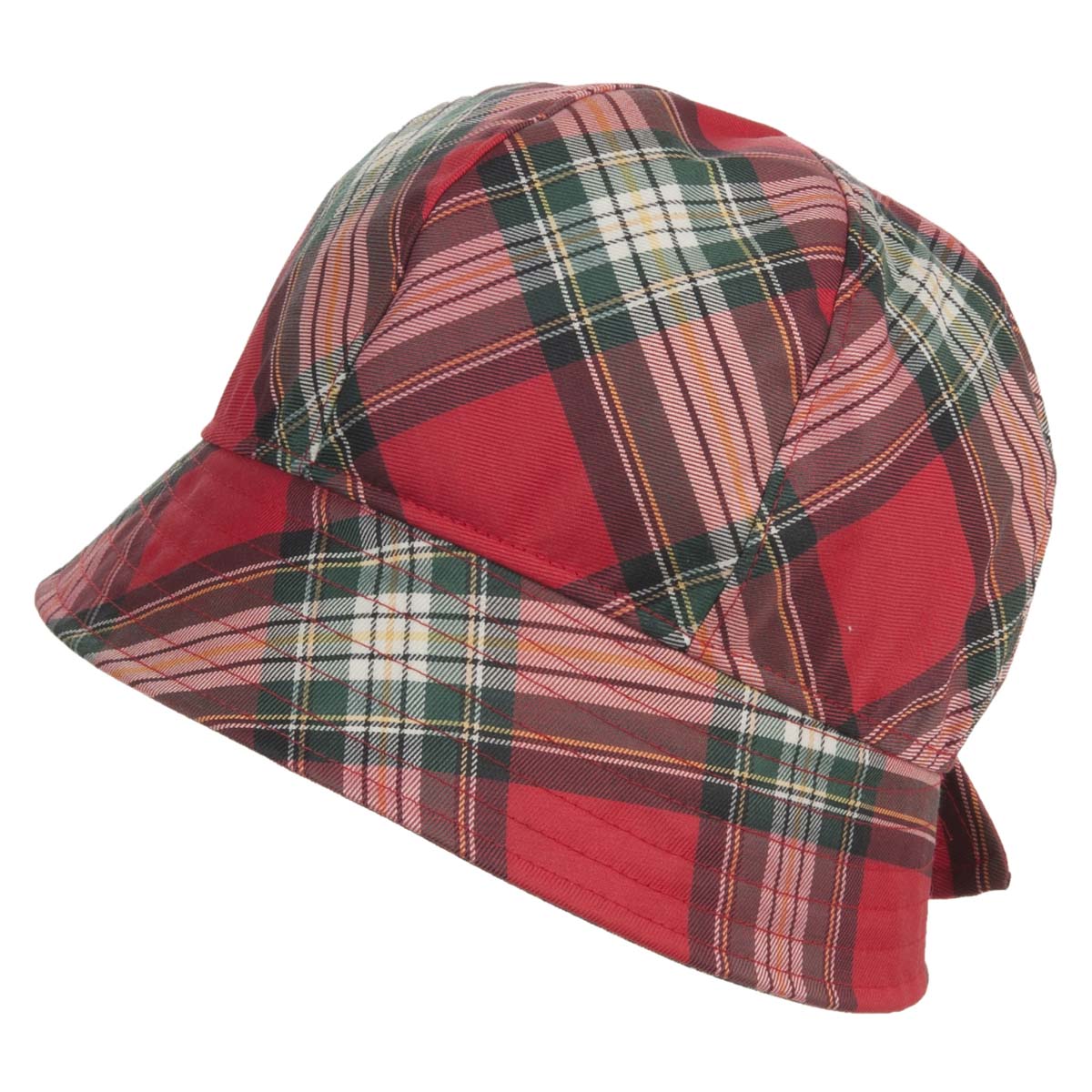 ALESSANDRA BACCI | cappello cloche impermeabile scozzese --\u003e cappelleria  Hutstuebele - cappelli e berretti per uomo donn