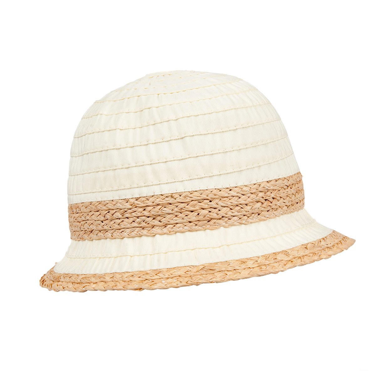ALESSANDRA BACCI | cappello cloche in tessuto e paglia --\u003e cappelleria  Hutstuebele - cappelli e berretti per uomo donna 