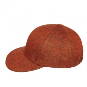 ALFONSO DESTE Cappello da baseball in lino