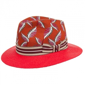 ALFONSO DESTE Cappello di paglia di Panama