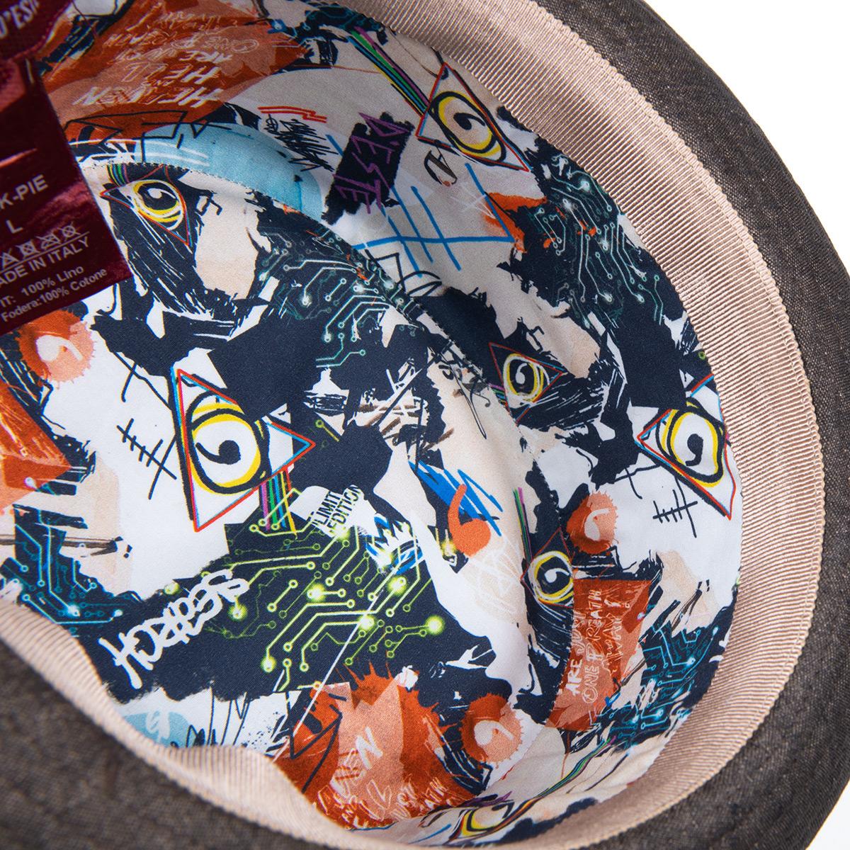 Cappello Pork Pie Nero 100% Lana – Fatto A Mano – Taglie S M L XL – MAZ - Foto 2