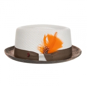 Cappello in tessuto ALFONSO DESTE Pork Pie
