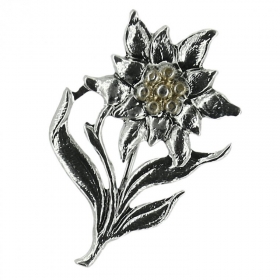 accessorio per cappelli motivo stella alpina