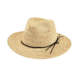 BARTS Cappello di paglia Fedora - Elegante e regolabile