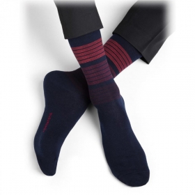 BLEUFORET | Calzino a righe da uomo