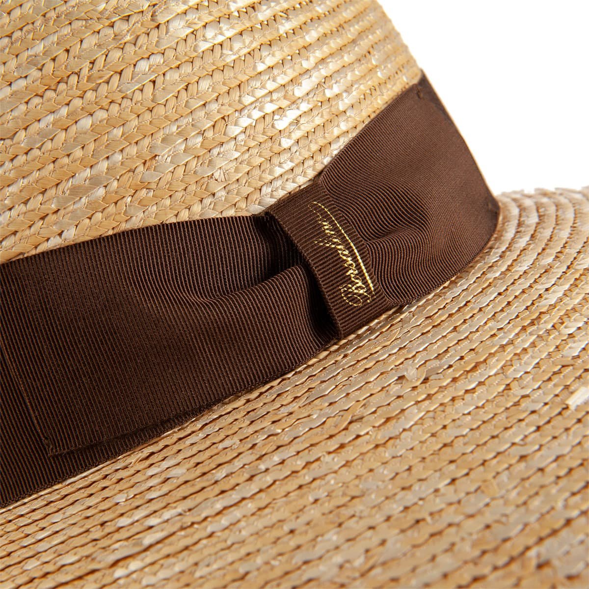 Borsalino Cappello di Paglia Big Brim Fedora Uomo - Made in Italy Estivo da Giardiniere Cappelli Spiaggia con Nastro Grosgrain Primavera/Estate Estate - 57 cm Natura-Nero Borsalino Cappello di Paglia Big Brim Fedora Uomo - Made in Italy Estivo da Giardiniere Cappelli Spiaggia con Nastro Grosgrain Primavera/Estate Estate - 57 cm Natura-Nero