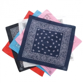Bandana paisley in cotone vari colori