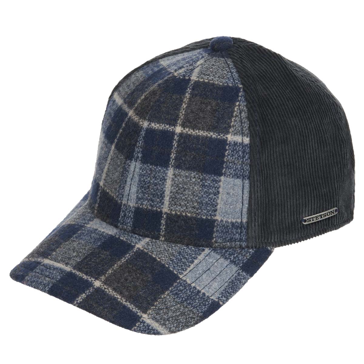 Berretto con visiera basecap modello California Woolrich firmato Stetson