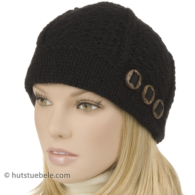 CHARM Cappello A Cuffia In Maglia Morbida – Invernale Donna Uomo, Caldo Berretto Teschio, Unisex, Taglia Unica
