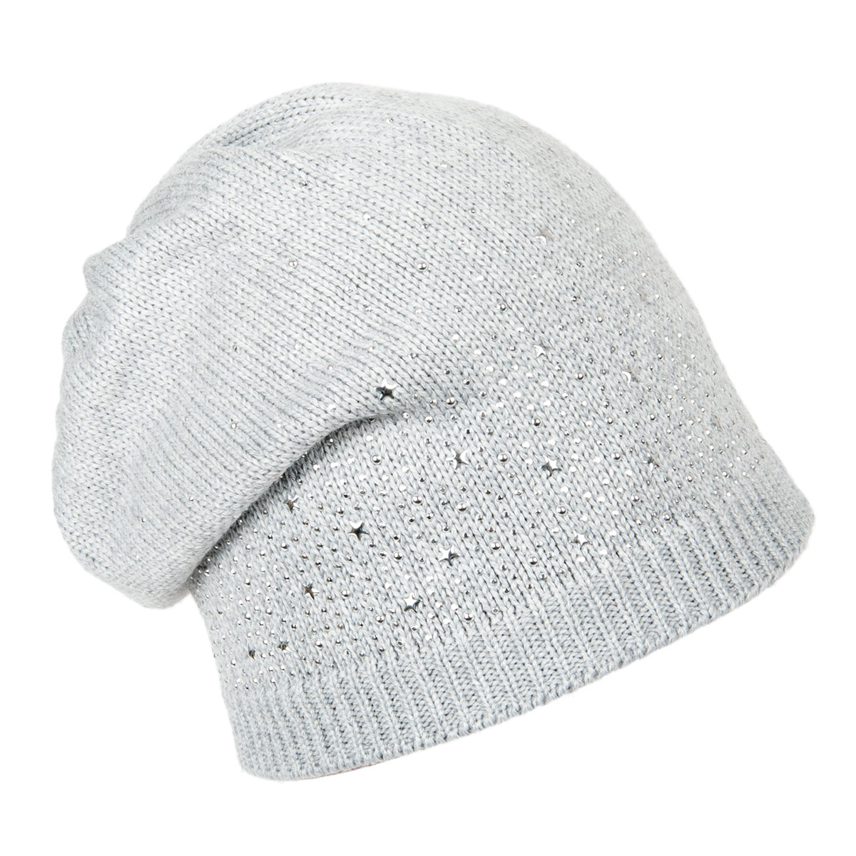 Beanie da giovani con strass firmato MAXIMO