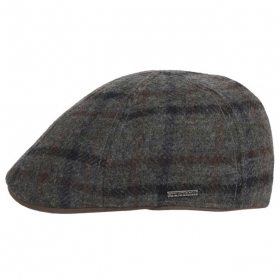 Berretto uomo Stetson in lana e pelle