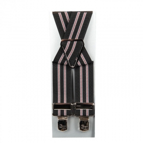 Bretelle eleganti con 2 strisce