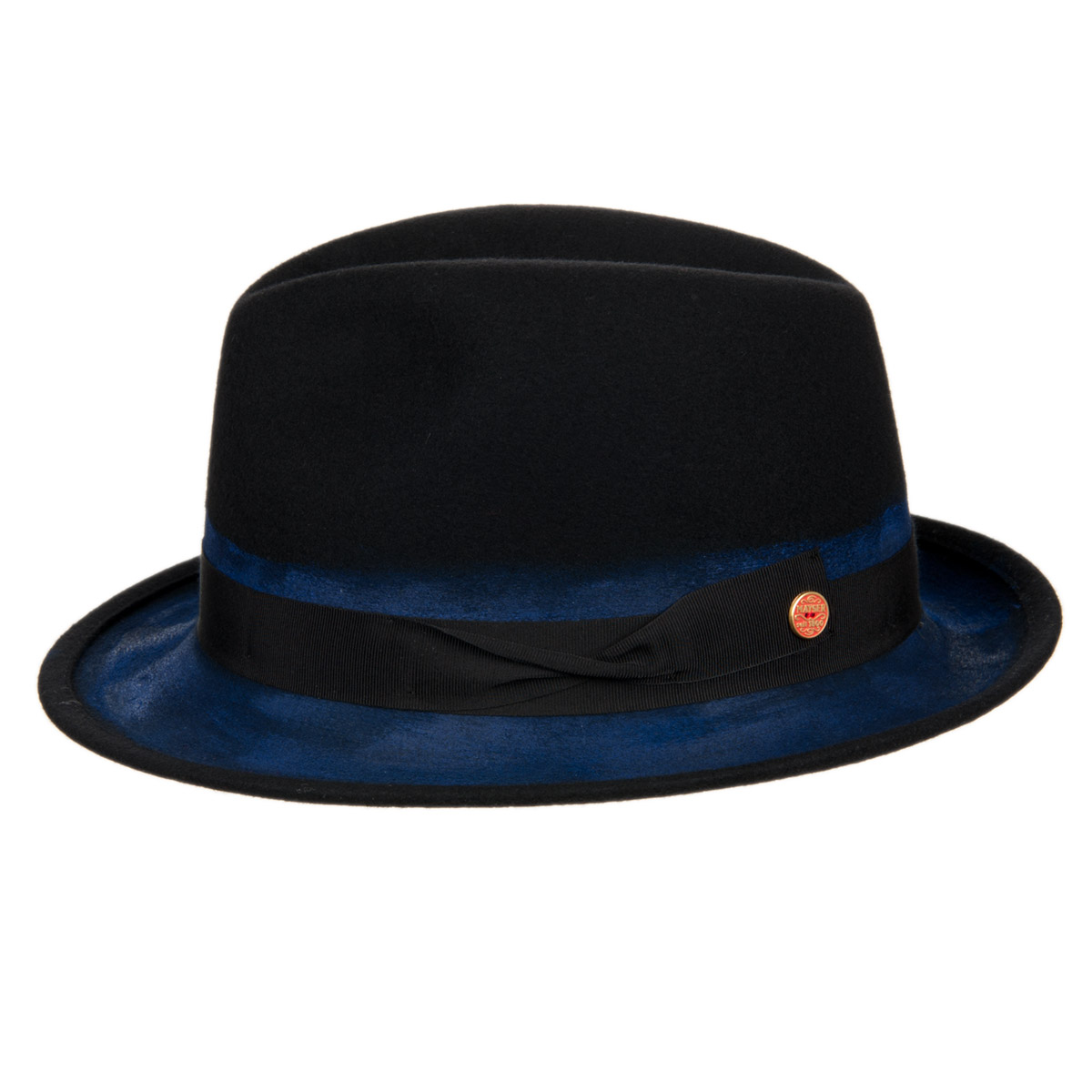 Cappello Fedora Pork Pie In Feltro Di Lana: Unisex, Tesa Larga, Stile Anni '20. Taglia M (58 Cm), Realizzato In 100% Lana Australiana. Perfetto Per Eventi O Uso Quotidiano.