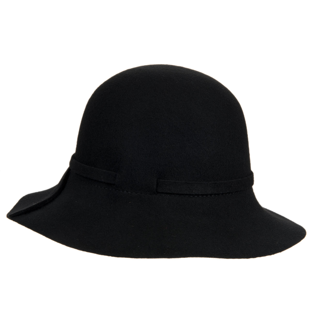 cappello floscio in feltro regolabile