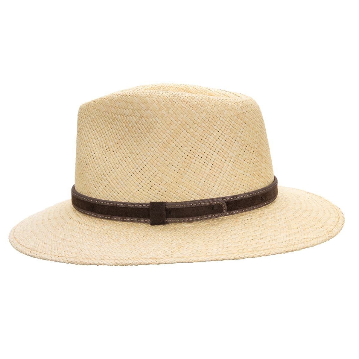 Cappello paglia Panama sportivo con cinturino
