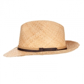 cappello in paglia da uomo con cinturino
