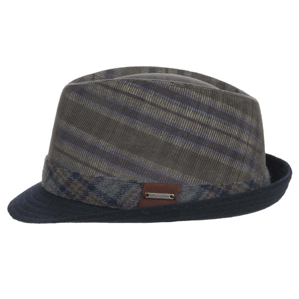 Cappello Da Torta Di Maiale Cappello Fedora Da Uomo Concavo Top - Foto 8