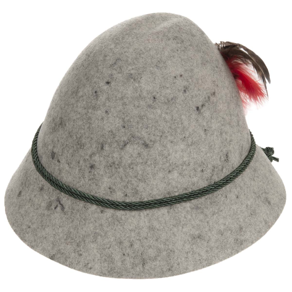 Cappello tradizionale tirolese con piuma per bambini