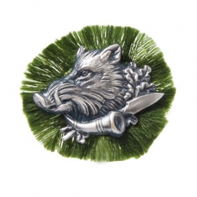 Distintivo cinghiale esclusivo HUTTER