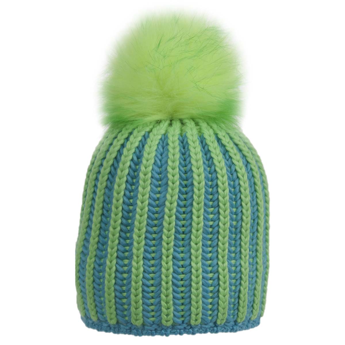 EISBÄR | cuffia pompon in lana maglia --\u003e cappelleria Hutstuebele -  cappelli e berretti per uomo donna bambino