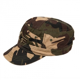 CAP ARMY CAP SHIELD in look mimetico