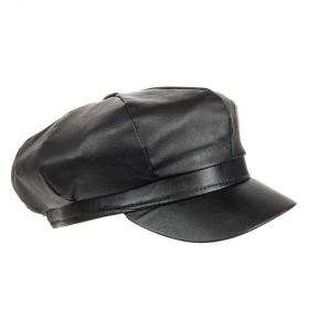 Cappello a palloncino da donna in ecopelle - MODA