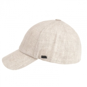Elegante berretto da baseball in lino - Made in Italy