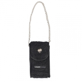 Elegante porta smartphone in velluto