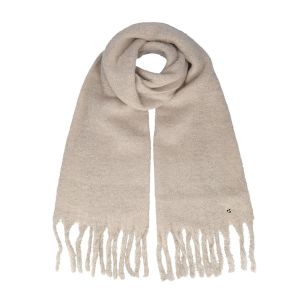 Elegante sciarpa invernale da donna con lurex