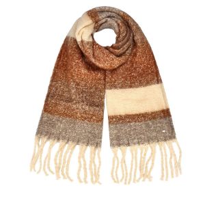 Sciarpa unisex invernale degradante 49x180 cm