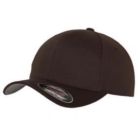 Cappello Flexfit Wooly Combed Marrone