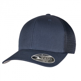 Cappellino trucker traspirante FLEXFIT blu scuro
