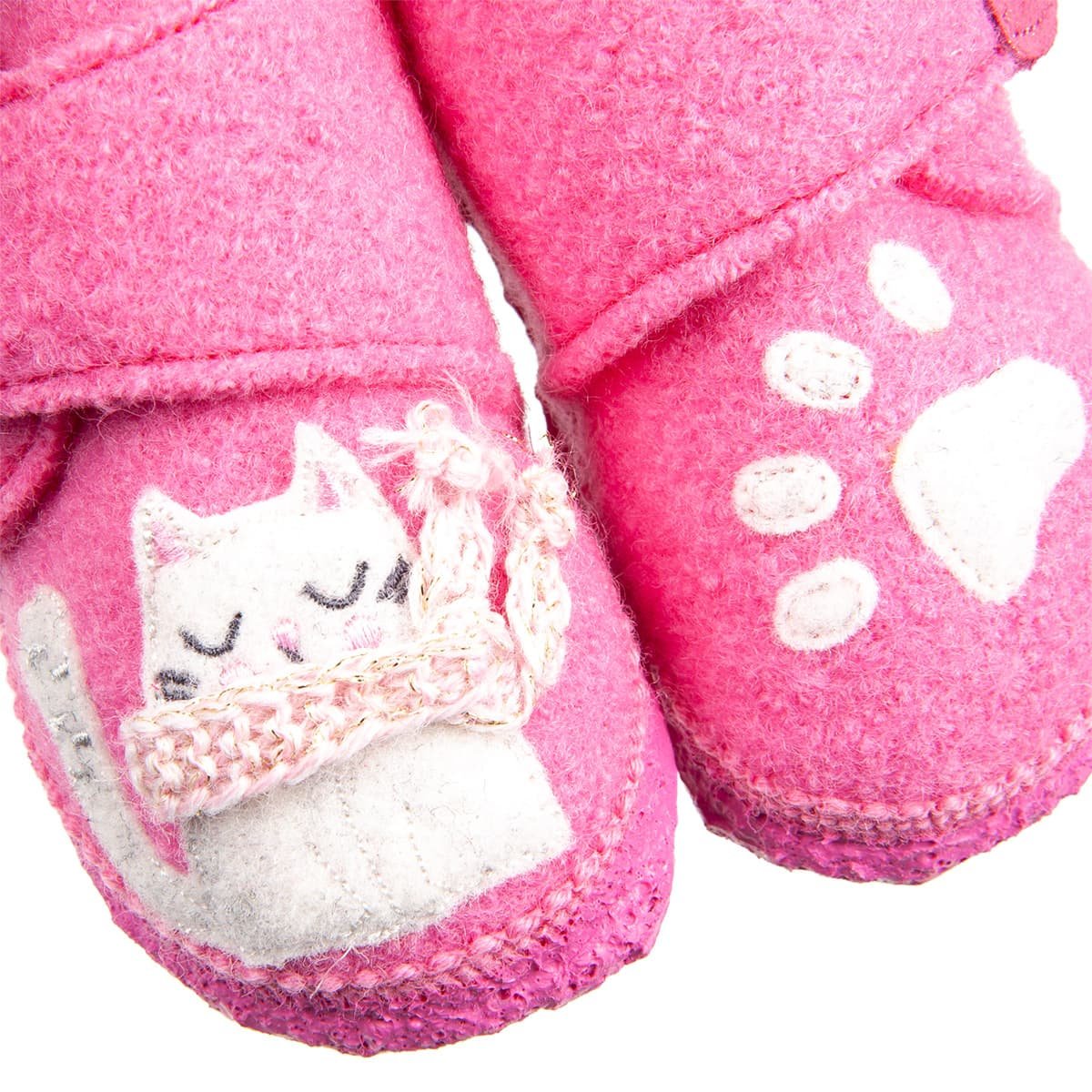 GIESSWEIN | Ciabatte bambina con motivo gatti e chiusura in velcro  76/10/40002 --\u003e cappelleria Hutstuebele - cappelli e 